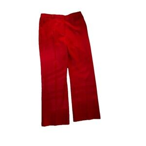 J McLaughlin Women’s Red Dress Pants Size 10 Straight Leg Classic Career